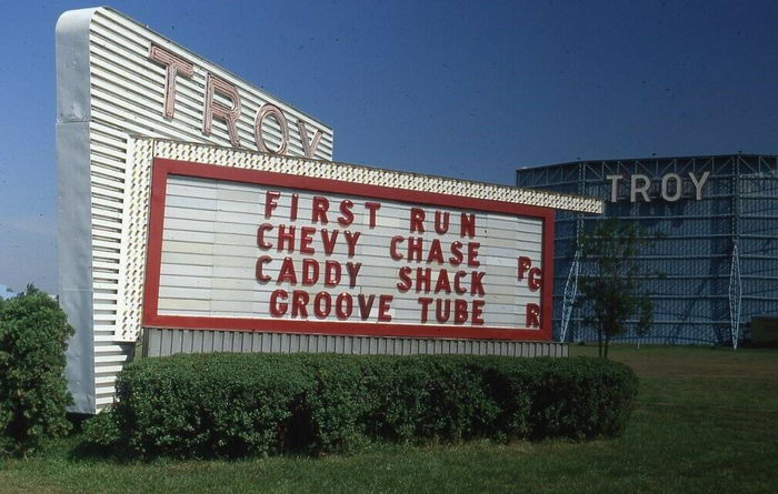 Troy Drive-In Theatre - Troy 2 8-1980